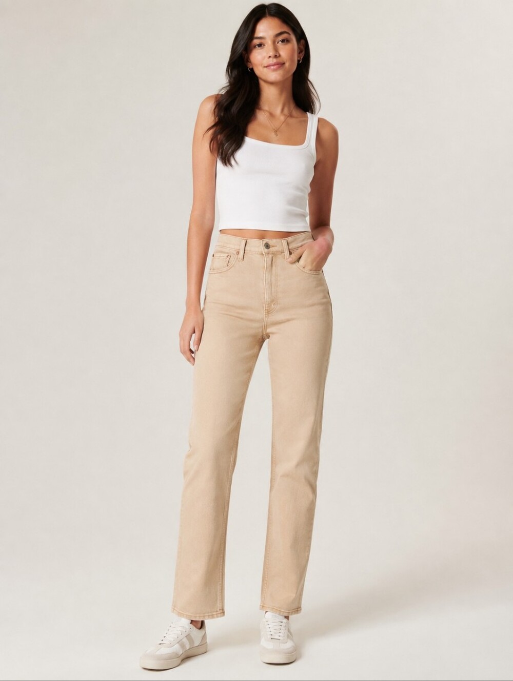 ❤️ ABERCROMBIE & FITCH 90'S STRAIGHT ULTRA HIGH RISE JEANS, 2 (26)